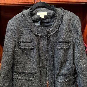 MICHAEL Michael Kors Charcoal Tweed Blazer